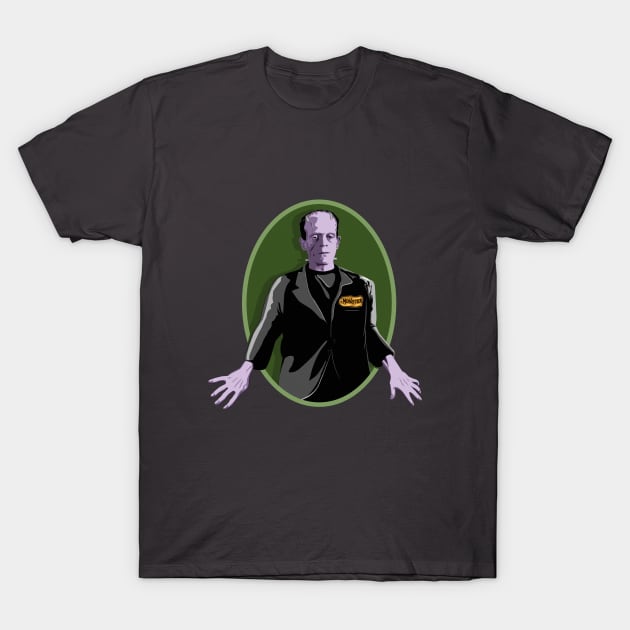 Come on Down, Monster! (Frankenstein) T-Shirt by PlaidDesign